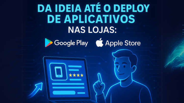 Da ideia até o deploy de aplicativos nas lojas: Google Play e Apple Store